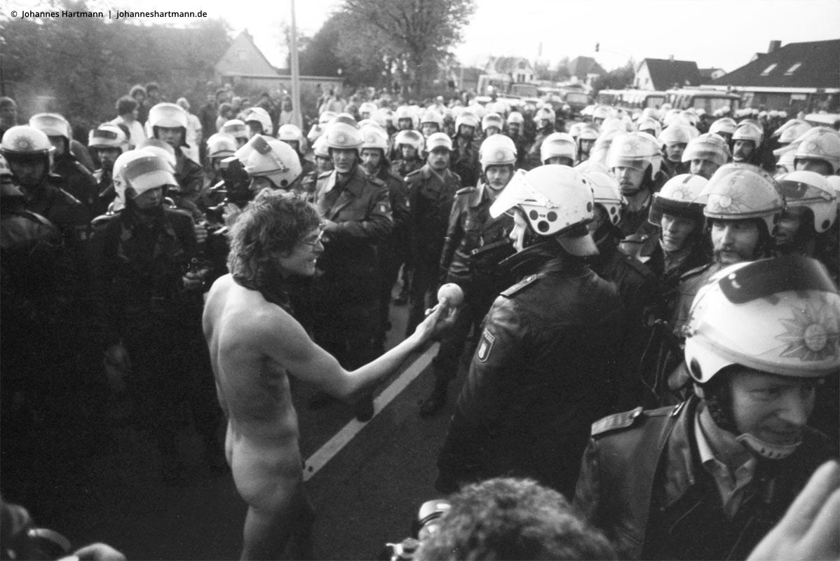 »Polizeigewalt auf einer Demonstration gegen Polizeigewalt im März 1981